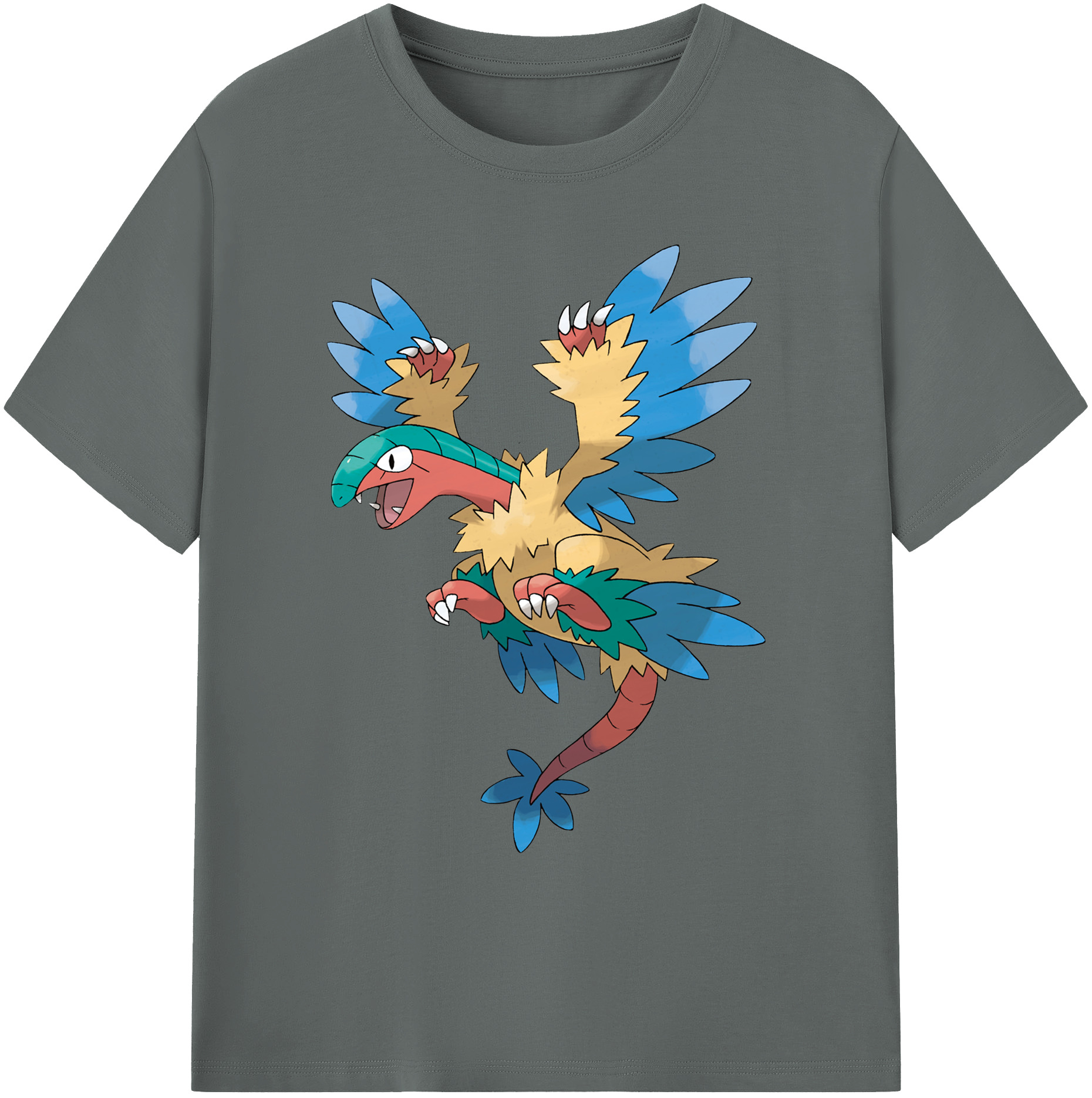 （画像用） ポケットモンスター Pokémon 綿100％ メンズ半袖Tシャツ｜肌触りやわらか＆通気性